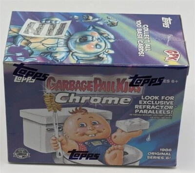 Paquete de 6 cajas bláster selladas de fábrica 2023 Topps cubo de basura niños cromo 6ª serie Foto 1 de 4