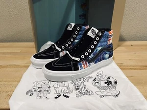 VANS Sk8-HI Spongebob Sandy Liang Patchwork Men's US 8 / Women's US 9.5 - Picture 1 of 10