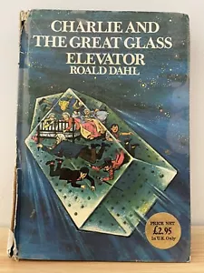 Charlie And The Great Glass Elevator by Roald Dahl HC 3rd Edition 1976 Rare Book - Picture 1 of 18