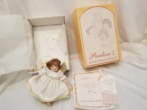 Muñeca ángel vintage Pauline Bjonness Jacobsen AMBER en caja con certificado de autenticidad - Imagen 1 de 7