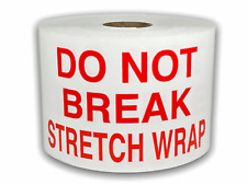 Do Not Breakdown Skid | Pallet Stickers | 3"x5" | 300 Red & White Labels