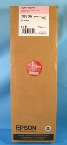 Genuine Epson T8906 UltraChrome GS3 ink 700ML LIGHT MAGENTA EXP 2027/11 - Bild 1 von 2