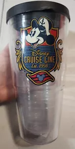 AUTHENTIC Vintage 1998 Disney Cruise Line Tervis 24oz Tumbler Cup - Picture 1 of 4