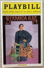 Playbill Bernarda Alba Nikki M. James Daphne Rubin-Vega Phylicia Rashad LaChiusa
