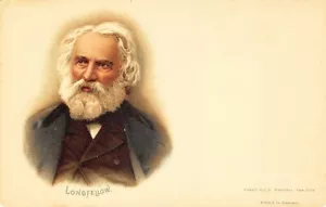 Postal Portland ME Henry Longfellow, editor Franz Huld anterior a 1900 - Imagen 1 de 2