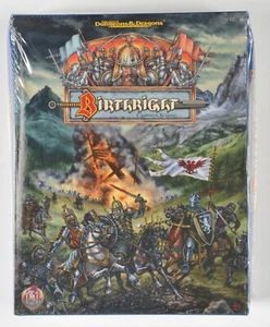 TSR Dungeons & Dragons Birthright Campaign Setting 3100 NUEVO SELLADO La caja está abollada - Imagen 1 de 8
