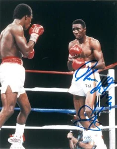 THOMAS "Hitman" HEARNS Signed 8x10 Boxing Photo WITNESS JSA - Picture 1 of 1