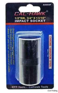 1/2" Drive 3/4" (19mm) x 13/16" (21mm) Pro Flip Impact Socket, Made in Taiwan - Picture 1 of 1