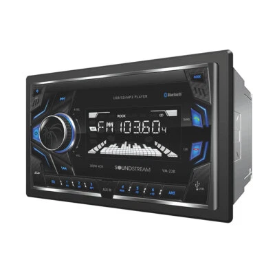 Receptor multimedia Soundstream VM-22B doble Din sin mecanismo Foto 1 de 3