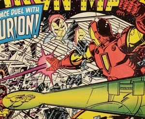 Iron Man #143 1981 Space Armor Sunturion Bob Layton - Imagen 1 de 5