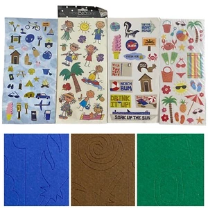 Me & My Big Ideas Stickers Scrapbook Vacation Travel Journal Diary Beach Camping - Picture 1 of 20