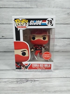 G.I. Joe - Cobra Red Ninja Pop! Retro Toys #79 - GS Exclusive - Image 1 of 4