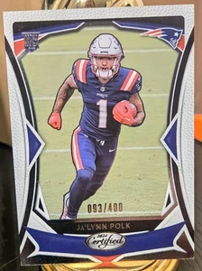 Ja'Lynn Polk - 2024 Panini Certified Rookies /400 #128 (RC) New England Patriots - Bild 1 von 2