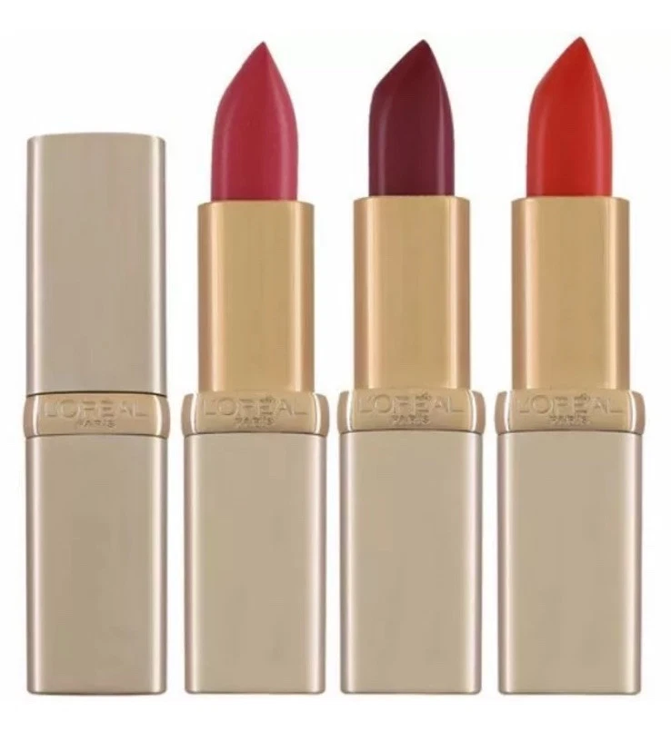 4 Pack~Loreal Colour Riche Lipstick Variety Collection~ Volcanic,Lava,Maison,S’I - Image 1 of 4