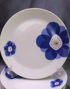 Indigo Moon Japan EIN Salatteller MCM blaue Blume 7 1/2" - Bild 1 von 5