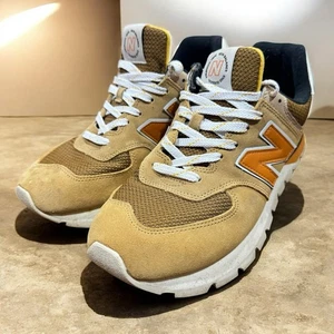 New Balance Mens 10.5 Rugged Workwear Shoes Sneakers ML574DHG Brown Khaki Orange - Picture 1 of 10