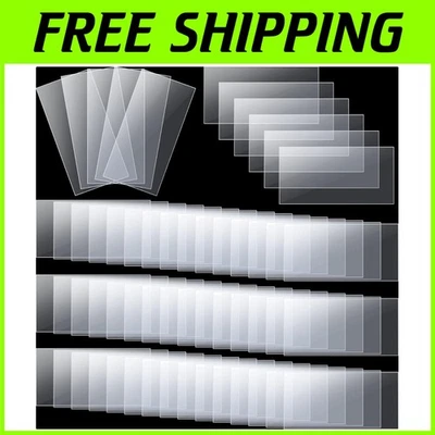 Transparent PVC Label Holders - 2000 Pcs for Bottles, Bins & Business Cards - Image 1 of 4