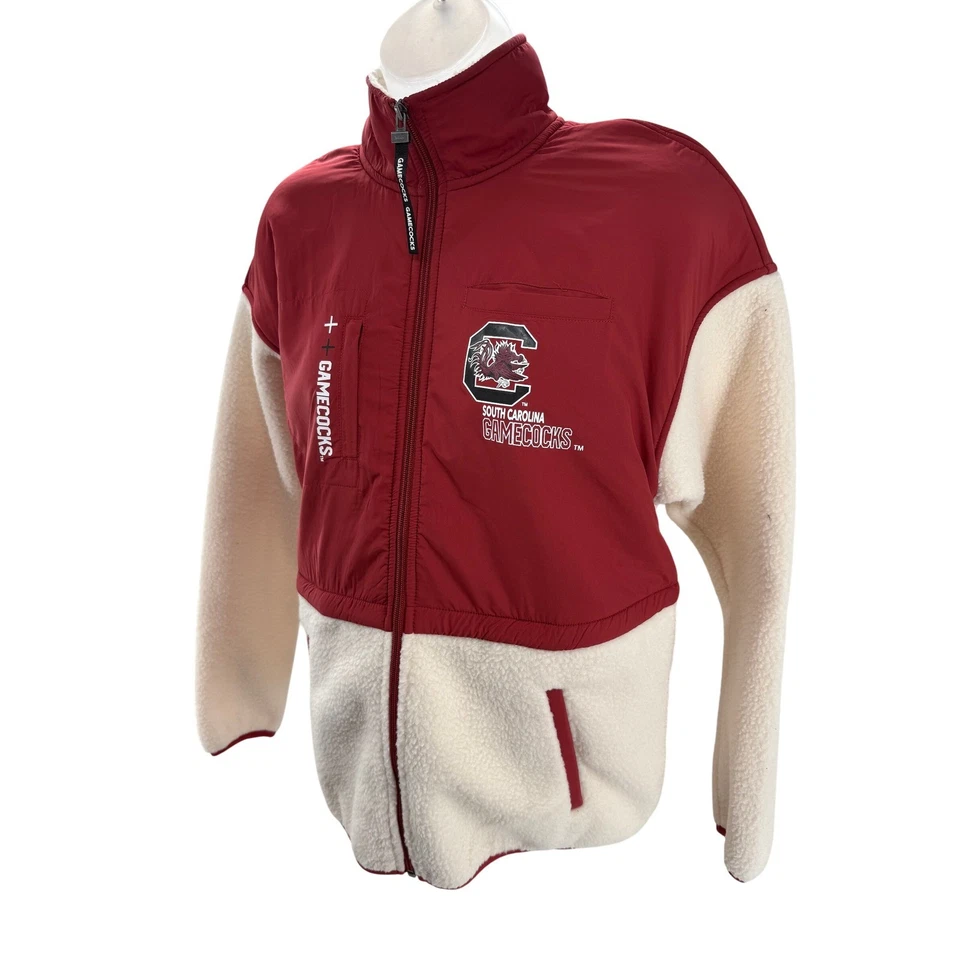 Chaqueta Sherpa Usada Erin Andrews Carolina del Sur Gamecocks Mujer Mediana Precio de venta sugerido por el fabricante 99 NUEVA Foto 1 de 4