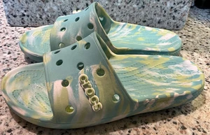 Crocs Slide Marble klassische Sandale Größe Damen 8 Unisex - Bild 1 von 7