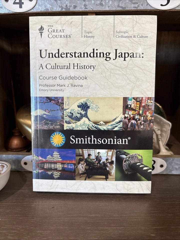 Great Courses Understanding Japan: A Cultural History 4 DVDs + Guidebook New - Image 1 of 2