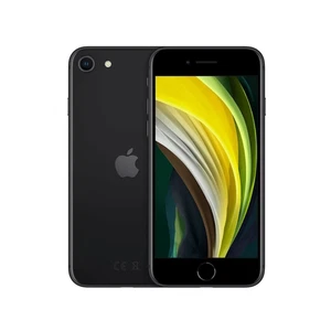 iPhone SE 2020 64GB Black Network Unlocked Apple Smartphone - Good Condition - Picture 1 of 8
