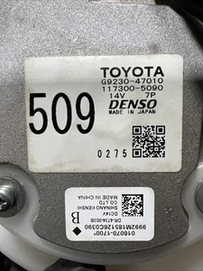 2012-15 TOYOTA PRIUS PLUG-IN 1.8L FWD AT REAR AC BLOWER MOTOR G9230-47010 - Picture 1 of 3