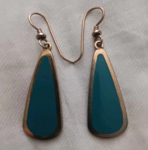 Vintage Laurel Burch Drop Earrings - Picture 1 of 6