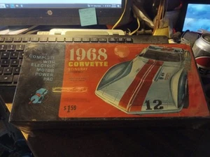 Palmer Plastics 1968 Corvette Model Kit.new Sealed Vintage Motorized - Bild 1 von 4