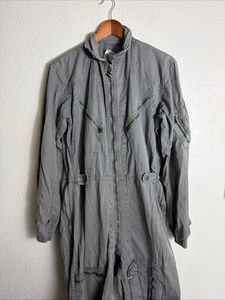 Mono de vuelo vintage 1969 K-2B traje de vuelo para hombre vuelo M largo años 60 militar oliva - Imagen 1 de 21