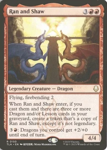 MTG Ran and Shaw (0150) *Non-Foil* Base Rare Avatar MT/NM Free Ship - Picture 1 of 2