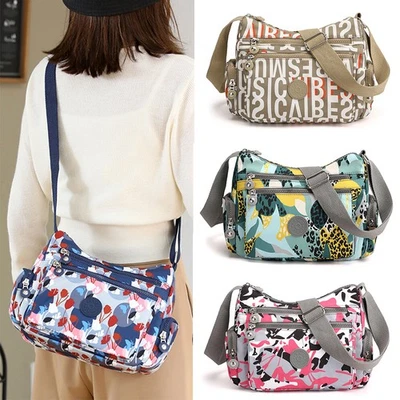 Mujeres Hombro Bandolera Bolsos Impermeable Mensajero Carteras Bolso de Mano Gran Capacidad Foto 1 de 4