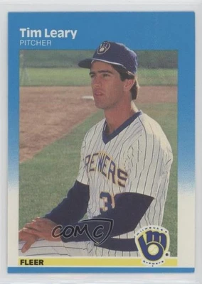 1987 Fleer Tim Leary #348 - Image 1 of 2