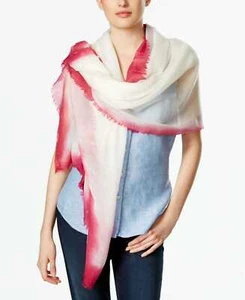 Cejon Women’s Ombre Edge Solid Day Wrap Scarves - Picture 1 of 3