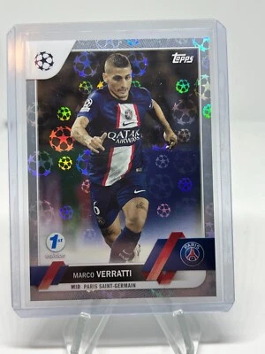 2022-23 Topps UEFA Club Competitions 1st Edition Starball Marco Verratti #73 - Image 1 of 2