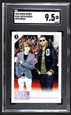 2010 Panini Justin Bieber with Drake - Card #145 SGC 9.5 Gem Mint