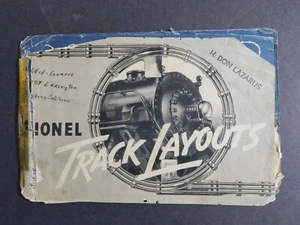 Lionel "Gleisanlagen" Heft 18 Seiten von 1937 - schrecklicher Zustand - Bild 1 von 10