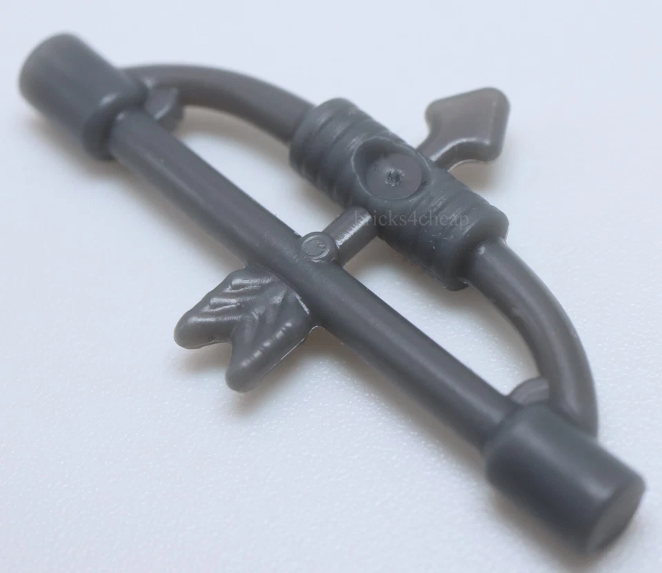 Lego 2x Arco y flecha arma gris azulado oscuro pequeño Foto 1 de 1