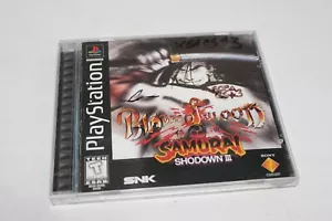 Samurai Shodown III 3: Blades of Blood Sony PlayStation 1 PS1 Complete CIB Teste - Picture 1 of 3