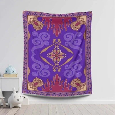 Tapiz Aladdin, decoración mágica de alfombras, arte de pared de noches árabes, colgante de pared boho, Foto 1 de 4