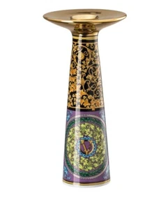 VERSACE Rosenthal Barocco Mosaic Porcelain Vase Candleholder NEW - Picture 1 of 8
