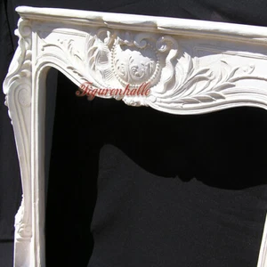 Kaminumrandung Stuck Kaminkonsole Antik Optik Wandbord Shabby Chic Impressionen - Bild 1 von 7