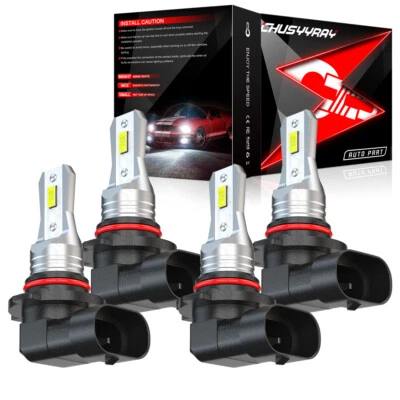 For Chevrolet S10 1994-2004 - 6000K LED Headlight High & Low Beam Bulb - Image 1 of 4