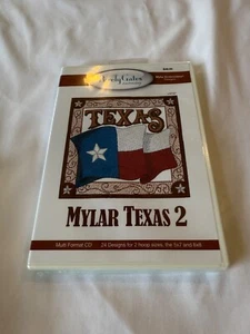 New Sealed - Mylar Texas 2 - Purely Gates Embroidery CD - Picture 1 of 2