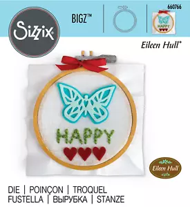 Sizzix Bigz Stickreifenform #660766 Einzelhandel $ 27,99 Designer Eileen Rumpf - Bild 1 von 6