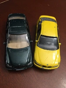 Realtoy Cars - Set Of 2 MB C Class/bmw 3 Series - Picture 1 of 5