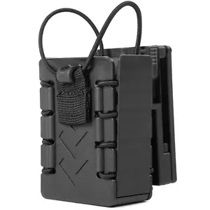 Polymer Radio Holster Molle Walkie Talkie Holder Tactical Duty Belt Radio Cas... - Picture 1 of 9
