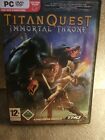 Titan Quest: Immortal Throne (PC, 2007, DVD-Box)
