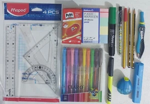 86111 Lot Schreibwaren - Schule / Schreibwaren / Büro - Qualitätsprodukte - Bild 1 von 3