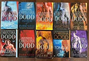 Partial Series Set THE CHOSEN ONES & DARKNESS CHOSEN Christina Dodd Lot 10 - Picture 1 of 2