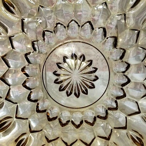 Fairfield Amber by ANCHOR HOCKING Glass 10" Dinner Plate - Picture 1 of 3